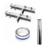 Smeg - pack hdsat cerclage chemine double fixation + feuillard galvanis 5m + mt emboitable 0. 5m diam ...