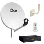 Pack hdsat parabole satellite acier 60cm support lnb + lnb single + décodeur satellite hd tntsat astra ... Pack hdsat parabole satellite acier 60cm support lnb + lnb single + décodeur satellite hd tntsat astra ...