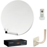 Pack hdsat parabole satellite fibre blanche 60cm + lnb single + décodeur satellite hd tntsat astra + ... Pack hdsat parabole satellite fibre blanche 60cm + lnb single + décodeur satellite hd tntsat astra + ...