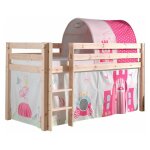 Paris prix - pack - lit enfant, tente & tunnel 'pino princesse' naturel Paris prix - pack - lit enfant, tente & tunnel 'pino princesse' naturel