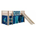 Paris prix - pack - lit enfant toboggan, tente & 3 pochettes 'pino astronaute ii' naturel Paris prix - pack - lit enfant toboggan, tente & 3 pochettes 'pino astronaute ii' naturel
