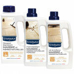 Pack pour marbre et pierres naturelles : décapant 1l + imperméabilisant 1l + lait de brillance 1l starwax ... Pack pour marbre et pierres naturelles : décapant 1l + imperméabilisant 1l + lait de brillance 1l starwax ...
