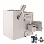 Pack mixte chaudire granuls / pellets / bois combi 25 bmax accessoires avec rservoir 310 litres - ...