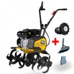 Motobineuse thermique puissante 5, 6cv 2 vitesses 3 largeurs de travail jusqu' 85cm texas lilli 534tg ...