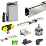 Slid'up by mantion - pack motorisation slid'up m200 pour 1 porte coulissante en bois - filaire Slid'up by mantion - pack motorisation slid'up m200 pour 1 porte coulissante en bois - filaire