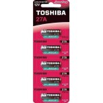 Pack of 5 batteries 12v toshiba 27a / 12v / alcaline
