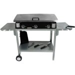Pack plancha lectrique planchaelec lux 830 carbon - chariot odeon 830