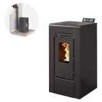 Interstoves - pack po�le � granules gioia 9 etanche + kit conduit ventouse