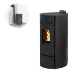 Interstoves - pack po�le � granules leandro 9 etanche + kit conduit ventou