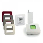 Pack radio de chauffage connect 1 thermostat d'ambiance tybox 5100 + 1 box tydom 1. 0 pour chaudire ...