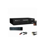Pack rcepteur tv satellite full hd thomson ths806 + carte d'accs tntsat + cble hdmi + cble 12v - ...