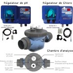 Esc - pack régulateur automatique ph et chlore astralpool + chambre analyse zelia pod Esc - pack régulateur automatique ph et chlore astralpool + chambre analyse zelia pod