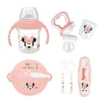 Thermobaby - pack repas 1er age minnie - 1 grignoteuse + 1 bol + 1 tasse a poigne + 2 cuilleres
