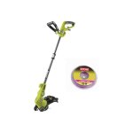 Pack ryobi coupe bordures - dresse bordures - 500w - rlt5127 - bobine fil rond universel