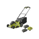 Ryobi - pack tondeuse 36v rlm36x41h50pg - 2 batteries 36v lithiumplus 4. 0ah - 5. 0ah - 1 chargeur