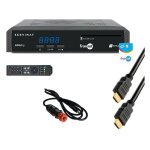 Pack servimat rcepteur tv satellite hd + carte fransat pc7 + cble hdmi + cble 12v