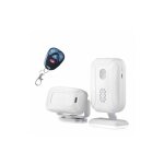 Pack sonnette de porte sans fil + capteur de mouvement infrarouge + t�l�commande - sonnette d'ouverture ...