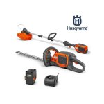 Pack taille - haies � batterie husqvarna 215ihd45 + coupe bordure 215il