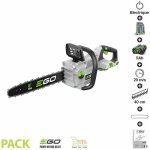Ego power + - pack tronconneuse electrique batterie 56v 5ah chargeur rapide ego power guide oregon 40 ...
