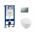 Pack wc geberit up320 + cuvette villeroy et boch subway 2. 0 + plaque sigma chrom mat