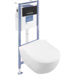 Villeroy&boch - pack wc sans bride villeroy et boch subway 2. 0 avec abattant frein de chute + bâti viconnect ... Villeroy&boch - pack wc sans bride villeroy et boch subway 2. 0 avec abattant frein de chute + bâti viconnect ...