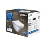 Duravit - durastyle wc mural rimless set 455109, y compris si�ge