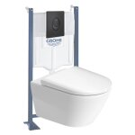 Pack wc suspendu sans bride duravit d - neo + bâti support grohe rapid sl projet + abattant + plaque ... Pack wc suspendu sans bride duravit d - neo + bâti support grohe rapid sl projet + abattant + plaque ...