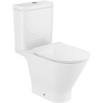 Roca - pack wc the gap round, sortie duale, cuvette sans bride et abattant double slim frein de chute ... Roca - pack wc the gap round, sortie duale, cuvette sans bride et abattant double slim frein de chute ...