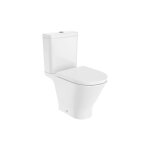 Roca - pack wc the gap round, sortie duale, cuvette sans bride et abattant double slim frein de chute ...