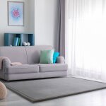 Paco home tapis chambre enfant bebe fille garcon moelleux antid�rapant moderne gris, 100x200 cm