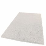 Tapis shaggy longues mèches en crème 60x100 cm - paco home Tapis shaggy longues mèches en crème 60x100 cm - paco home