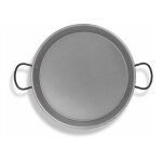 Paella en acier poli pour induction et vitroceramique �38cm (8 personnes). vaello