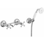 Paffoni - groupe de baignoire externe couleur chrome - or belinda fblv168dco chrom - or - avec set de ...