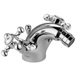 Paffoni - mlangeur de bidet avec deux poignes viola vlv135cr chrom - viola - vidage automatique 1'1 ...