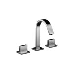 Paffoni - mélangeur lavabo 3 trous série level lep053cr chromé - laiton Paffoni - mélangeur lavabo 3 trous série level lep053cr chromé - laiton