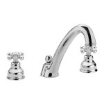 Paffoni - mélangeur lavabo 3 trous viola vlv055cr chromé - viola Paffoni - mélangeur lavabo 3 trous viola vlv055cr chromé - viola