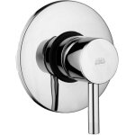 Paffoni - mitigeur de douche encastr� � 116 mm acier looking stick series sk010st laiton - steel looking ...