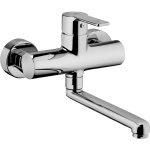 Paffoni - mitigeur �vier mural avec bec pivotant red red161cr chrom�