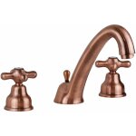 Paffoni - mitigeur lavabo 3 trous couleur cuivre iris irv055rm cuivre - iris