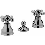 Paffoni - robinet de bidet 3 trous avec sortie en cramique iris irv116cr chrom - iris