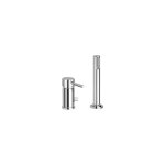 Paffoni - stick series sk041lcr mlangeur bain - douche avec inverseur chrom - laiton