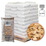 Racine ? paillage biod�gradable en plaquettes foresti�res bois ? lot de 48 sacs de 50l ? couvre 48m� ...