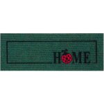 Paillasson antidrapant protge - marches 25x69 tapis d'entre absorbant et doux home - vert