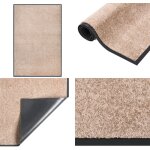Vidaxl - paillasson beige 80x120 cm - tapis d'entre - paillasson intrieur - paillasson extrieur - ...