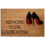 Paillasson en fibres de coco remove chaussure