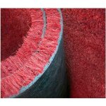 Paillasson en noix de coco naturelle rouge dos antidrapant robuste porte d'entre de maison - 40x70 ...