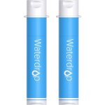 Paille de filtre � eau pour la randonn�e, syst�me de filtration de camping portable, purificateur d'eau ...
