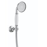 Paini france - ensemble douchette retro 1 jet avec flexible et support mural articul