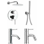 Paini france - m�langeur douche - lavabo et bidet paini cox 78crkit01 chrom�
