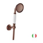 Paini france robinetterie - douchette avec flexible et support mural paini lady's auburn Paini france robinetterie - douchette avec flexible et support mural paini lady's auburn